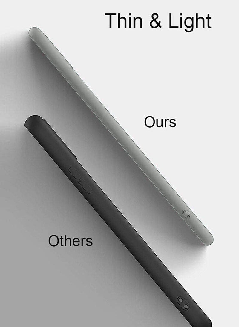 Wtech Honor 200 Pro 5G 2024 Premium Liquid Silicone Case Cover Grey - Image 5