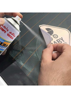 Safi WAX Glue & Pitch Spot Cleaner Spray 450 ml, Sticker, Bugs Spot, Tree Sap, Bird Dropping, Road Oil & Tar Remover  - Image 5