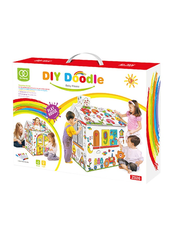 Diy Doodle Baby Creative Imaginative Lightweight Colouring Play House Toy cm - Image 1