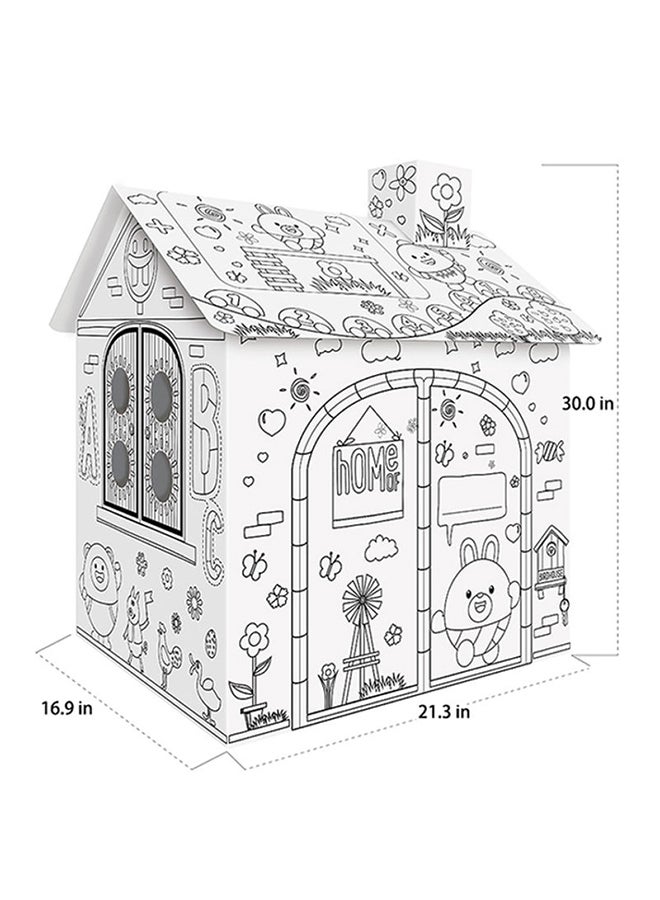 Diy Doodle Baby Creative Imaginative Lightweight Colouring Play House Toy cm - Image 5