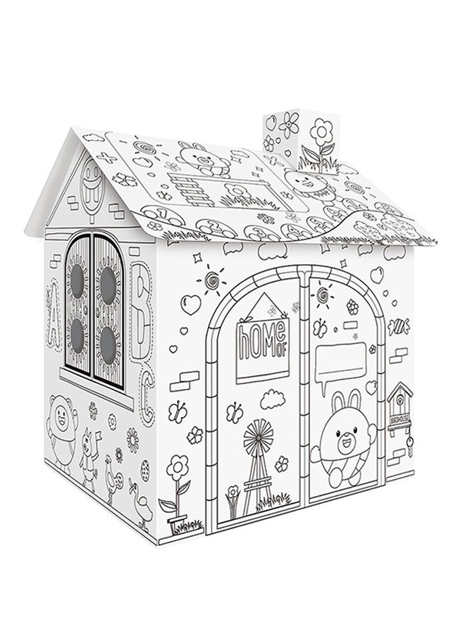 Diy Doodle Baby Creative Imaginative Lightweight Colouring Play House Toy cm - Image 2