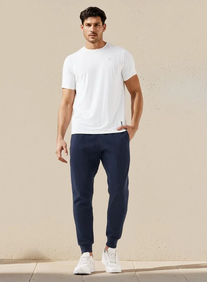 Splash Active  Regular Fit Joggers with Zip Pockets for Men | Best Price UAE
