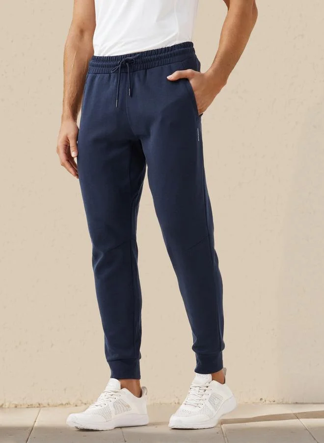 Regular Fit Joggers with Zip Pockets