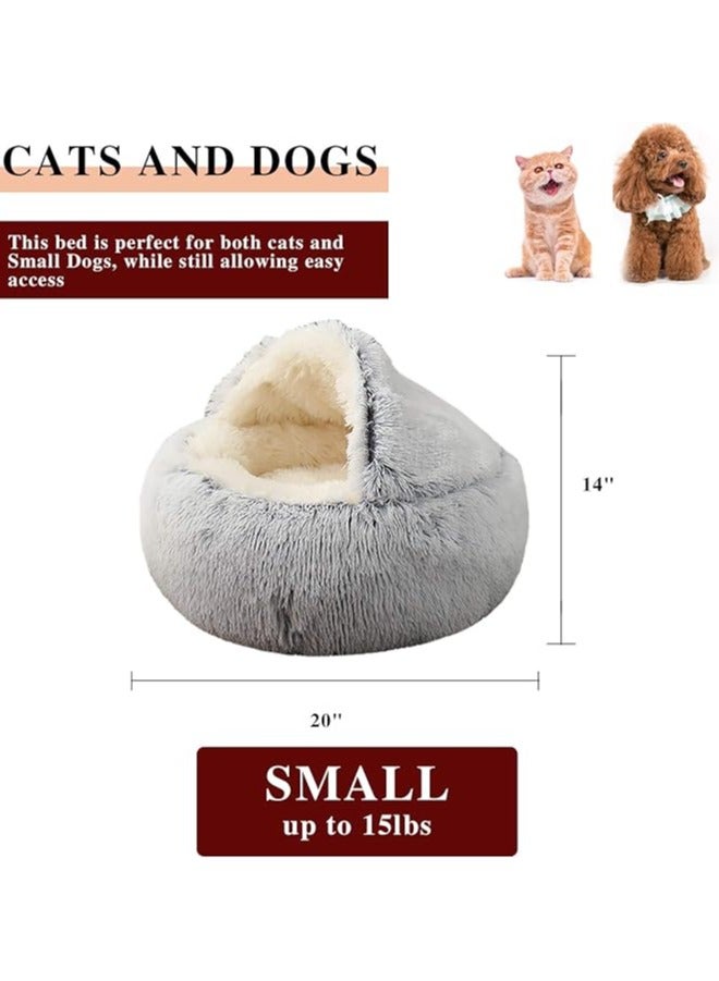 Moro Moro Plush Dog & Cat Bed with Blanket – Ultra-Soft & Cozy Sleeping Nest  - Image 2