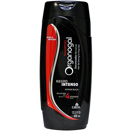 Grisi Organogal Shampoo| Darkening Shampoo with Cactus Extract, Darkening Hair Product for Gray Hair; 13.5 Fl Ounces - Image 1