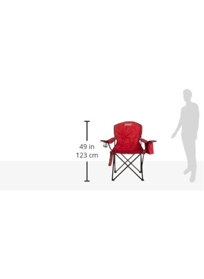 Coleman - Chair Quad Cooler Red C006 - Image 1