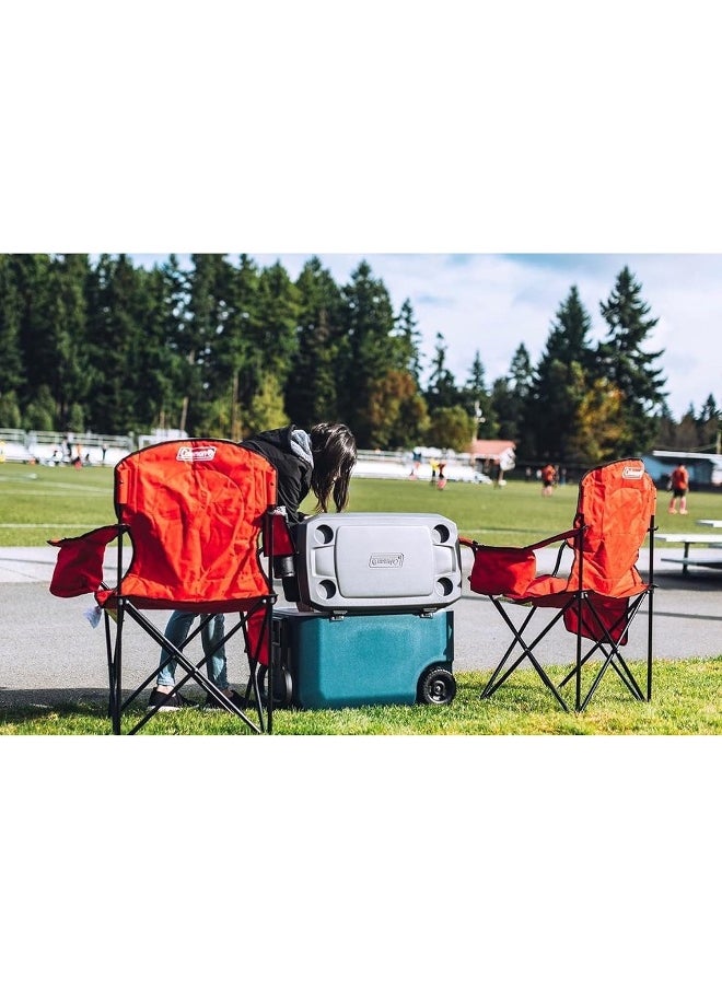 Coleman - Chair Quad Cooler Red C006 - Image 1