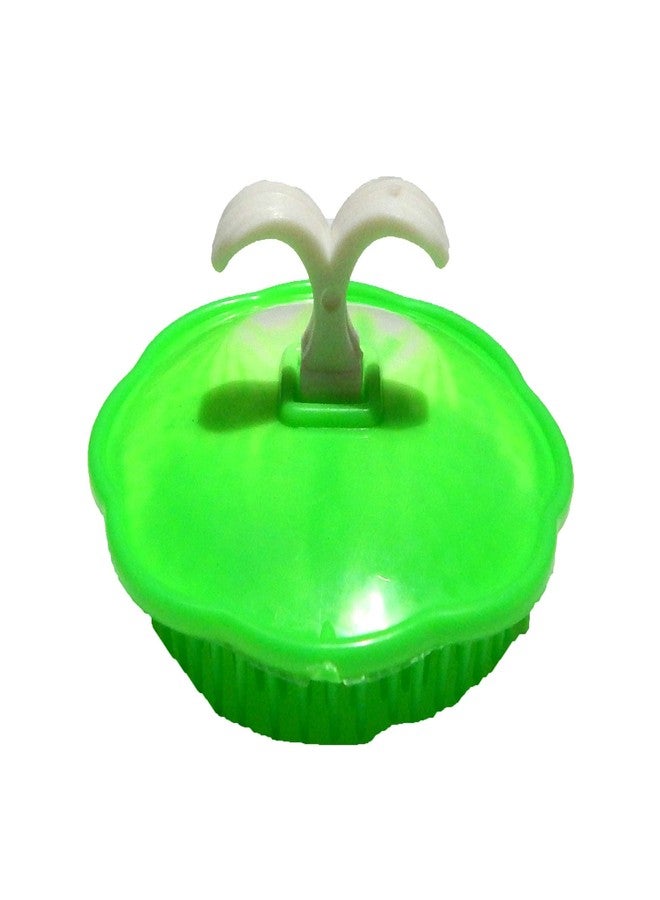 NPRC Stylish Small Handy Plastic Hair Comb (Green) - Image 1
