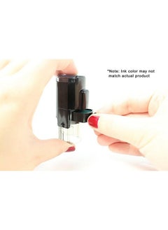 ExcelMark Round Teacher Stamp Super Red Ink  - Image 4