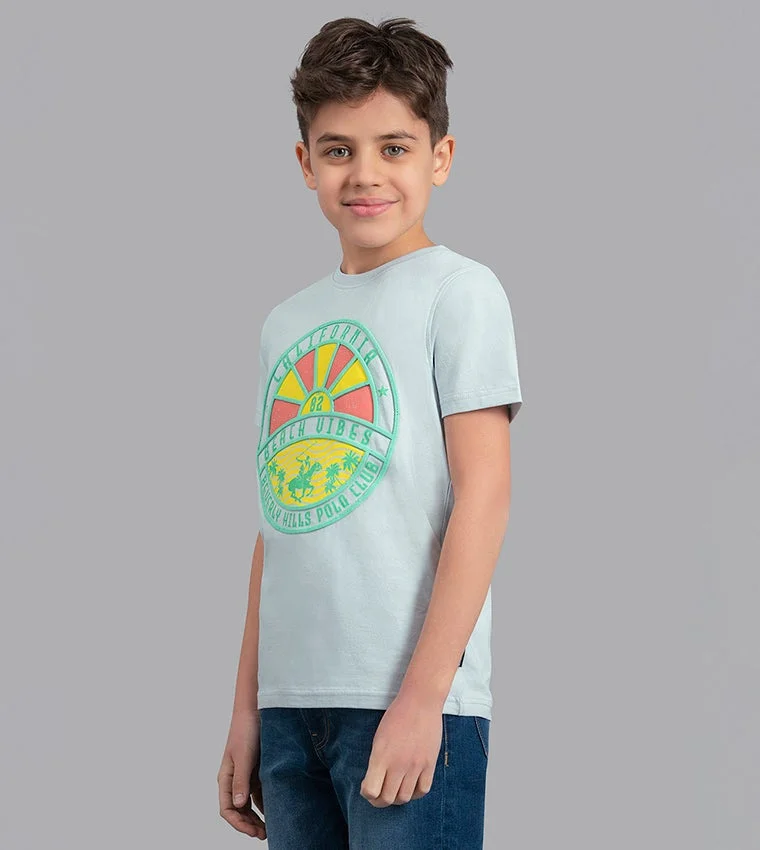 BEVERLY HILLS POLO CLUB Printed Regular Fit T-Shirt