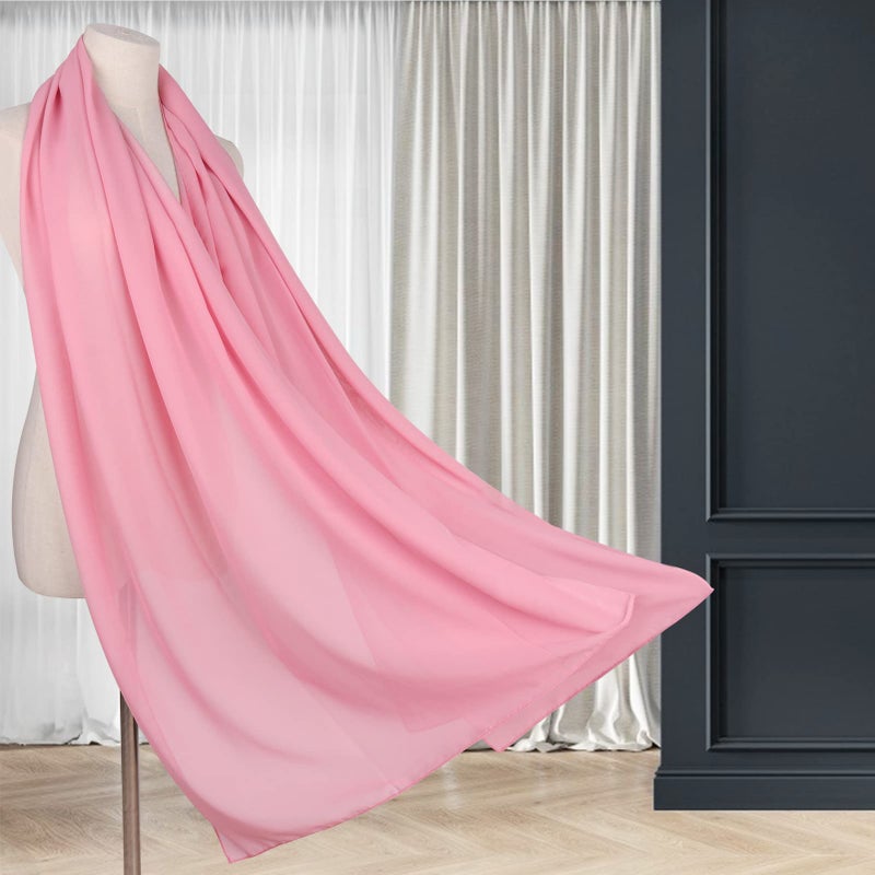 Ladiery Chiffon Shawl Wraps for Women Evening Dresses, Elegant Soft Sheer Shawls for formal dressy Bride Wedding - Image 3
