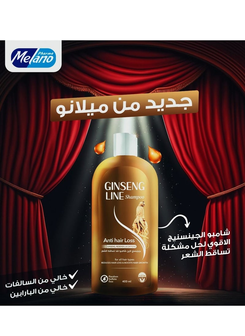 MELANO Ginseng Line Anti Hair Loss Shampoo 400 ml 