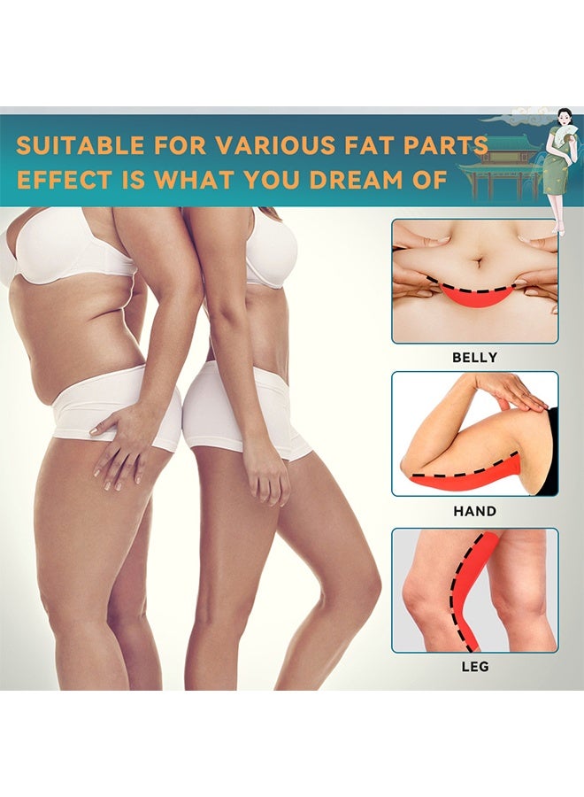 Sumifun Burn Fat Cream - for Belly Hand and Leg Hot Slim Cream with Ginger Natural Ingredients Slim Cream Body Slimming Cream Stomach Slimming Cream Fat Burning Cream 20g - Image 4