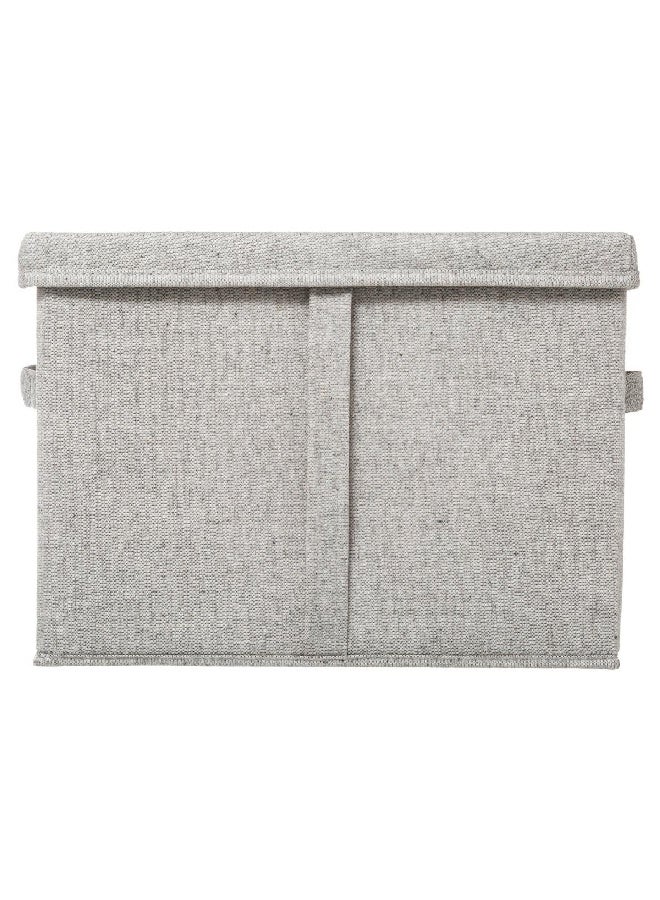 Five Simply Smart Orga Polypropylene and Polyester Foldable Storage Box with Lid Light Grey 25 x 31 x 35 cm 181252 - Image 2