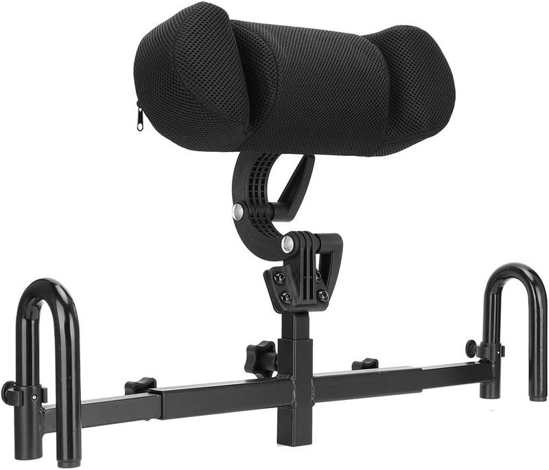 klarako Wheelchair Headrest Neck Support, Headrest Cushion for Wheelchair, Adjustable Cervical Spine Headrest Cushion Head Support, Comfortable Seat Back Cushion Pillow(22mm clamp Block) - Image 1