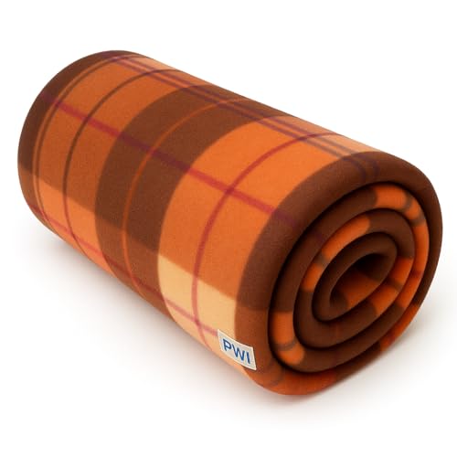 PWI Supersoft AC Blanket for Single Bed – Lightweight Fleece Blanket 60x90 Inches | Skin-Friendly, All-Season, Travel-Friendly, Ideal for AC Rooms & Mild Winters-Brown - Image 1