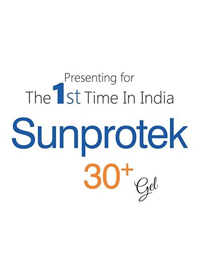 Salve - Sunprotek Spf 30+ Broad Spectrum Sunscreen Gel With Nano Technology Protects Skin From Harmful Uva & Uvb Rays Nongreasy Sun Shield Formula Matte Look For All Skin Types For Men & Women 100 Gm X 2 - Image 1