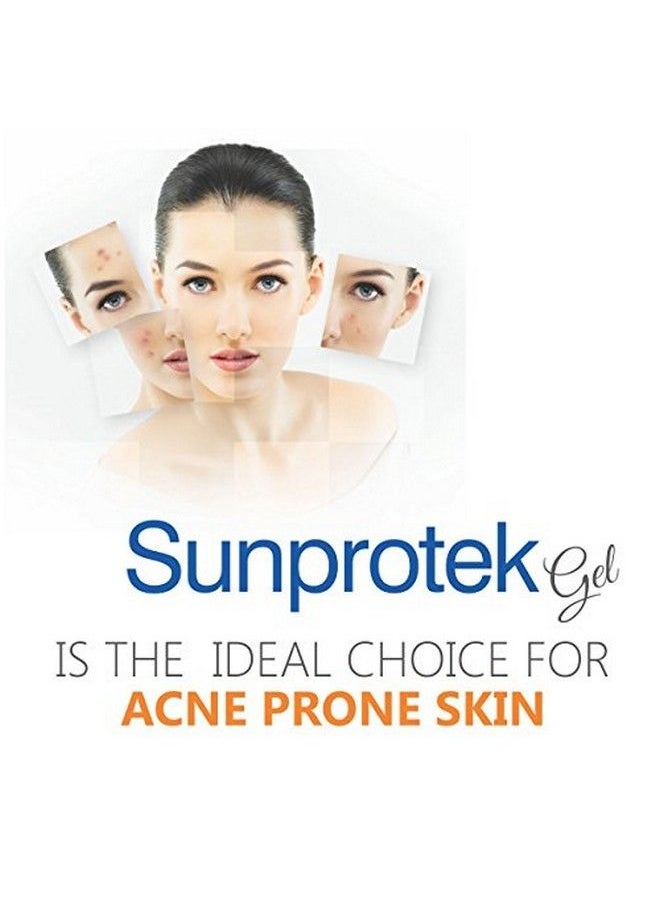 Salve - Sunprotek Spf 30+ Broad Spectrum Sunscreen Gel With Nano Technology Protects Skin From Harmful Uva & Uvb Rays Nongreasy Sun Shield Formula Matte Look For All Skin Types For Men & Women 100 Gm X 2 - Image 1
