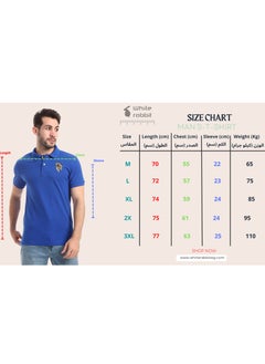 WHITE RABBIT Stitched Chest Logo Pique Patterned Polo Shirt  - Image 5