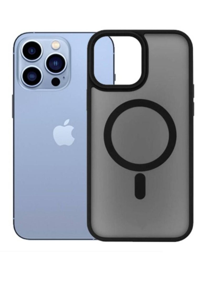 Magsafe Protective Ultra Hybrid Magnetic MagSafe Back Case Cover For iPhone 14 Pro - Image 1