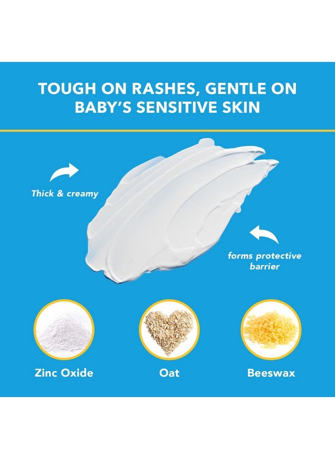 Triple Paste Diaper Rash Cream For Baby 2 Oz Tube Zinc Oxide Ointment Treats, Soothes And Prevents Diaper Rash Pediatricianrecommended Hypoallergenic Formula With Soothing Botanicals  - Image 3
