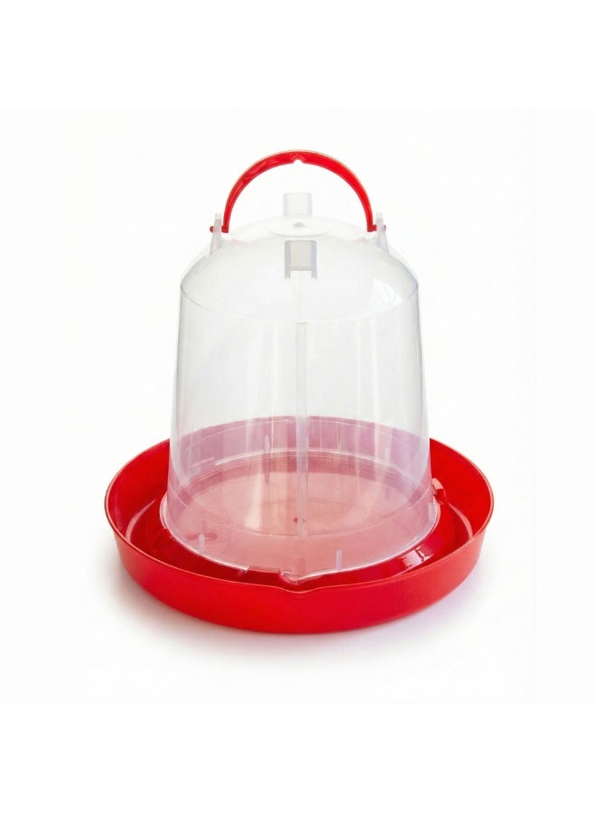 Kanz Aladwaa Fully Transparent Bird Water Feeder 6 Ltr - 100% Premium Virgin Material (First Grade) - Automatic Poultry Drinker for Chicken & Pigeons - Made in Saudi Arabia by Kanz Al-Adwaa - Image 2