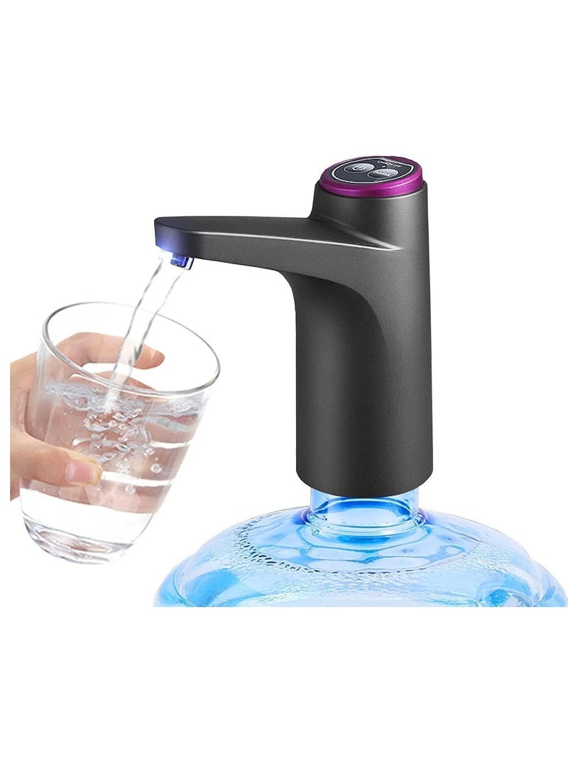 ELTRAZONE Water Bottle Pump,Water Pump for 5 Gallon Bottle,USB Charging Bottle Water Pump, Automatic Drinking Water Pump for Universal 3-5 Gallon Bottle,Portable Water Dispenser For Home Office - Image 1