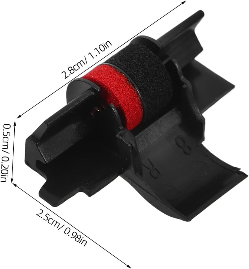 Lurrose 5pcs Ink Roller for - Calculator Stylish Dual Ink Wheels for Smooth Printing Easy Installation Design - Image 2