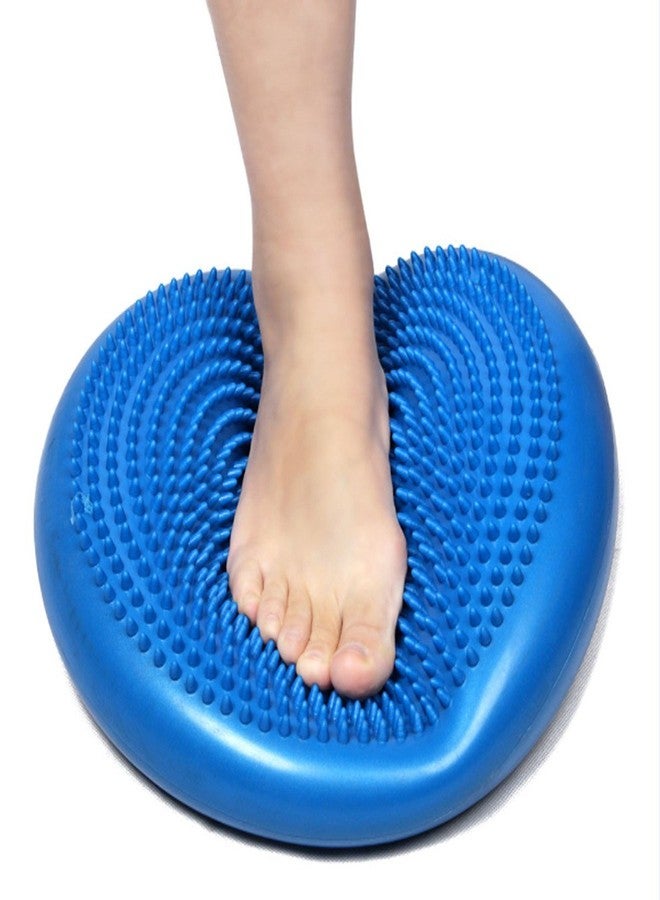 IRIS Air Stability Wobble Cushion,33 cm/13 inch Diameter, Balance Disc, Pump Included (Blue) - Image 2