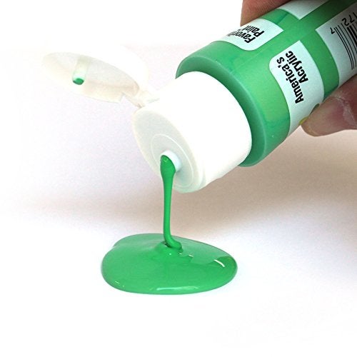 Delta Creative Ceramcoat Acrylic Paint in Assorted Colors (2 oz), 2504, Yellow - Image 5