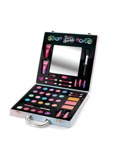 Cra-Z-Art Shimmer 'N Sparkle Glitter Makeover Studio Beauty Kit All In One Beauty For Eye Cheeks And Lips For Ages 8 And Up  - Image 2