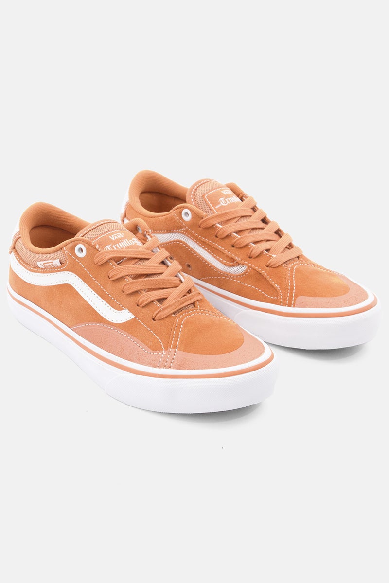 VANS Kids Boy Tnt Advanced Prototype Lace Up Skate Shoe, Rust Orange - Image 1