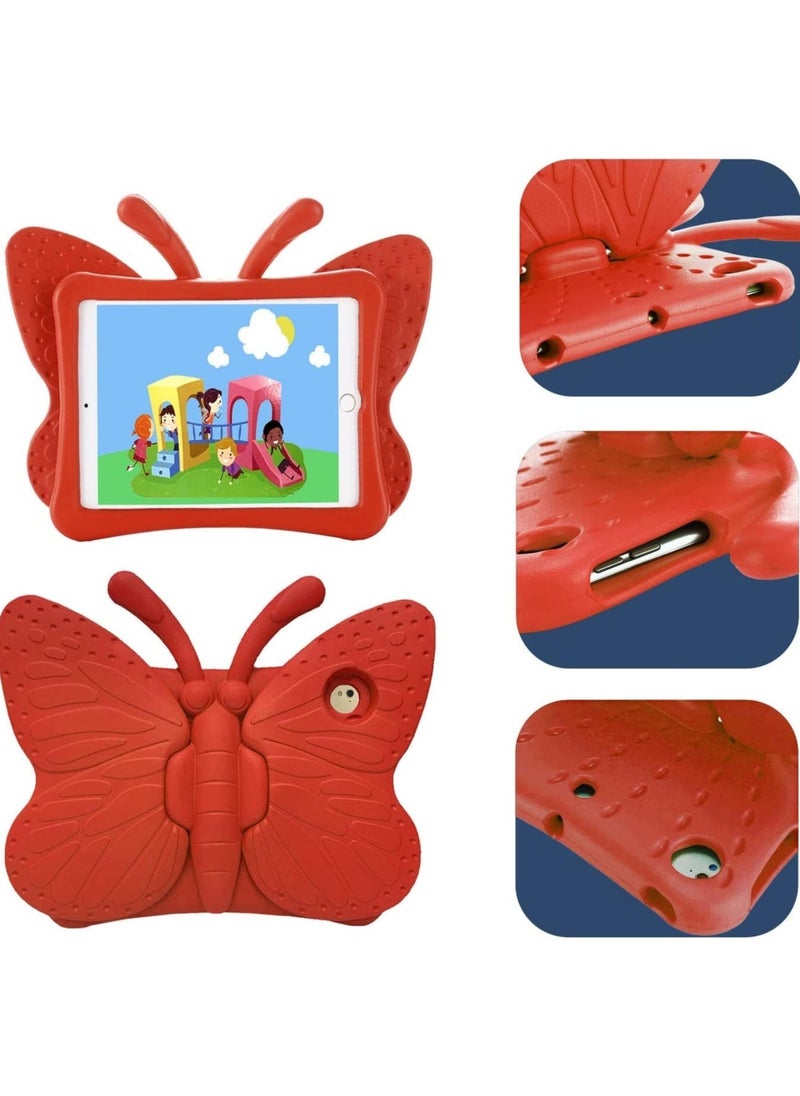 Raxoom iPad 6th Generation Case for Kids iPad 9.7 inch Case Light Weight Shockproof EVA Foam Protective Tablet Stand Cover Holder for Apple iPad Air/Air 2 iPad 9.7 2017 2018 Cute Butterfly - Image 4