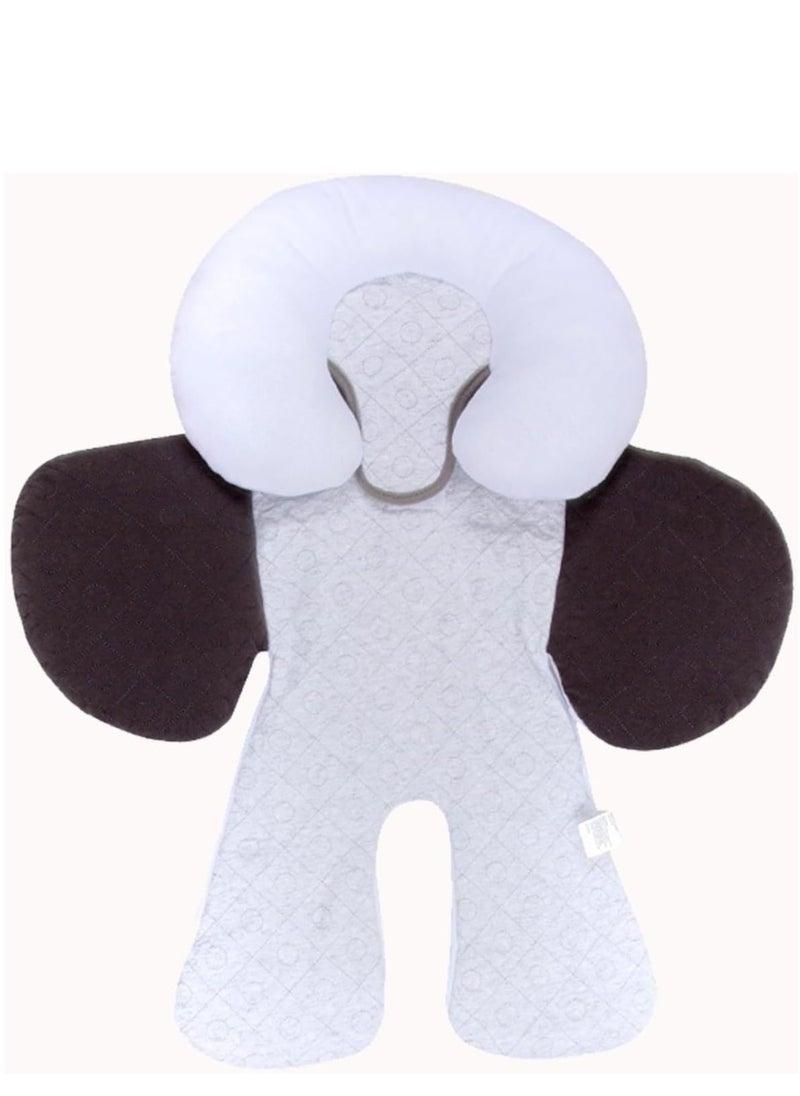 Rightsure - Baby Stroller Pad, Washable Soft Baby Car Seat Cushion, Double-Sided Usable Baby Head Pillow Neck Support Cushion for Newborns - Image 1