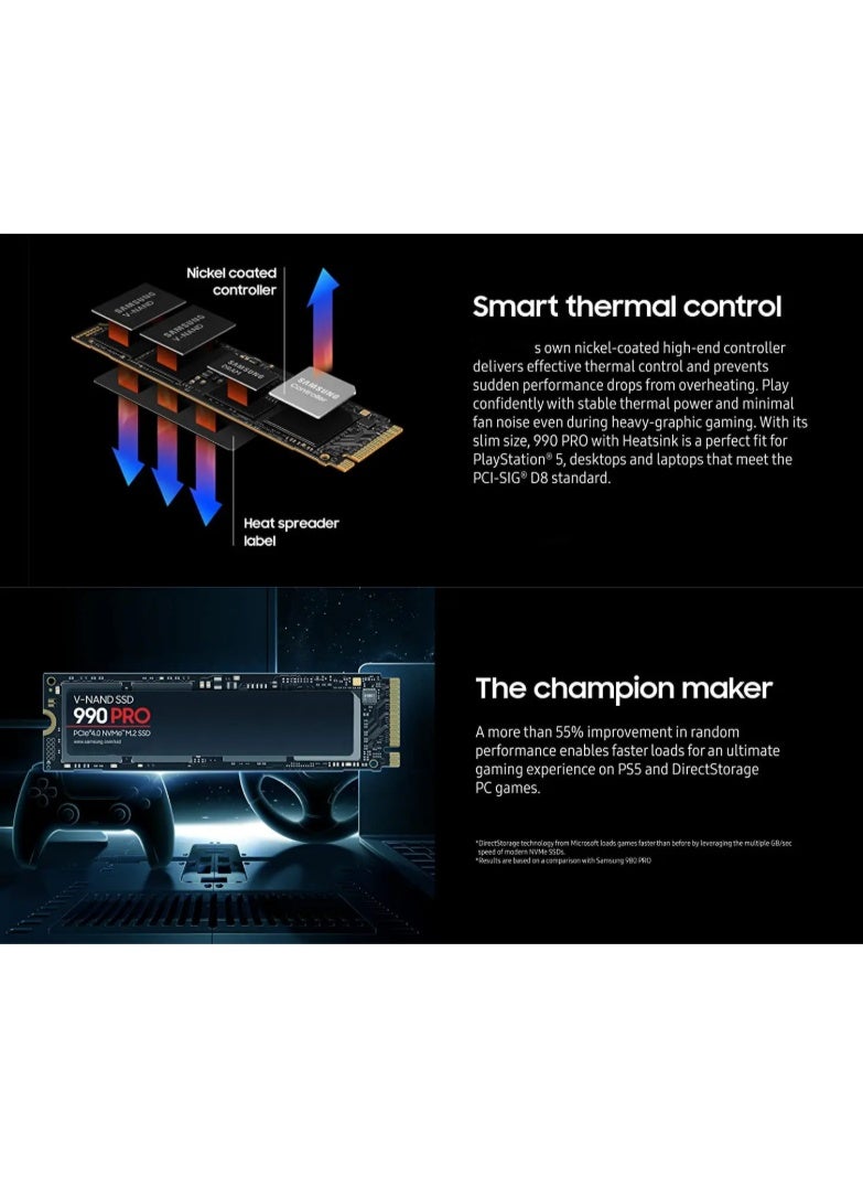 990PRO SSD 4TB M.2 2208 for desktop and notebook computers - Image 3