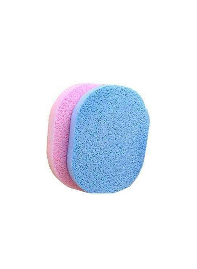 Angelie Exfoliating Facial Sponge, Makeup Washing Pad Deep Cleansing Sponge (Pack of 2) - Image 1