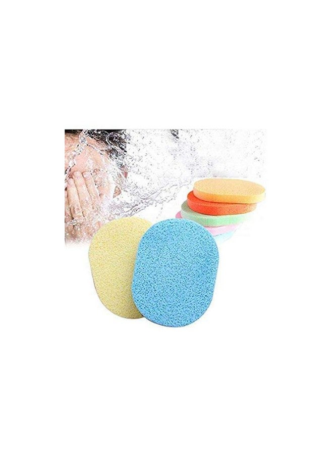 Angelie Exfoliating Facial Sponge, Makeup Washing Pad Deep Cleansing Sponge (Pack of 2) - Image 3