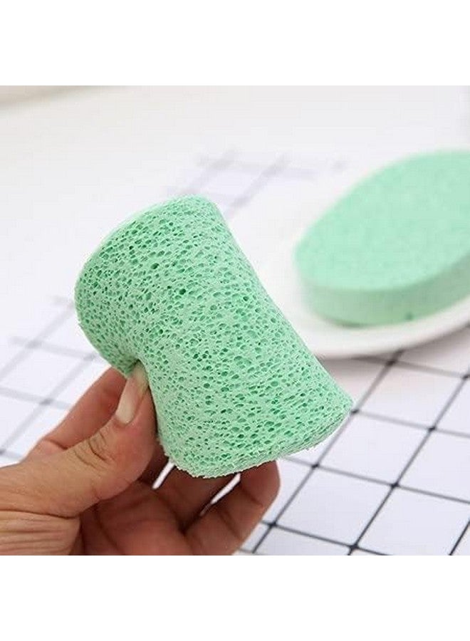 Angelie Exfoliating Facial Sponge, Makeup Washing Pad Deep Cleansing Sponge (Pack of 2) - Image 5