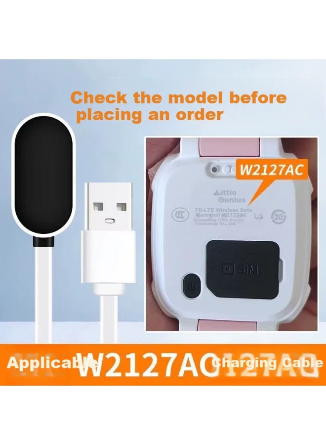 Win Potential Yingqian Compatible Charging Cable For Xiaotiancai Watch, Q1r(w2127ac)/q2a(w2223bc)/d3(w2028ac)/d2(w1923ac, Children's Phone Watch Magnetic Charger - Image 2