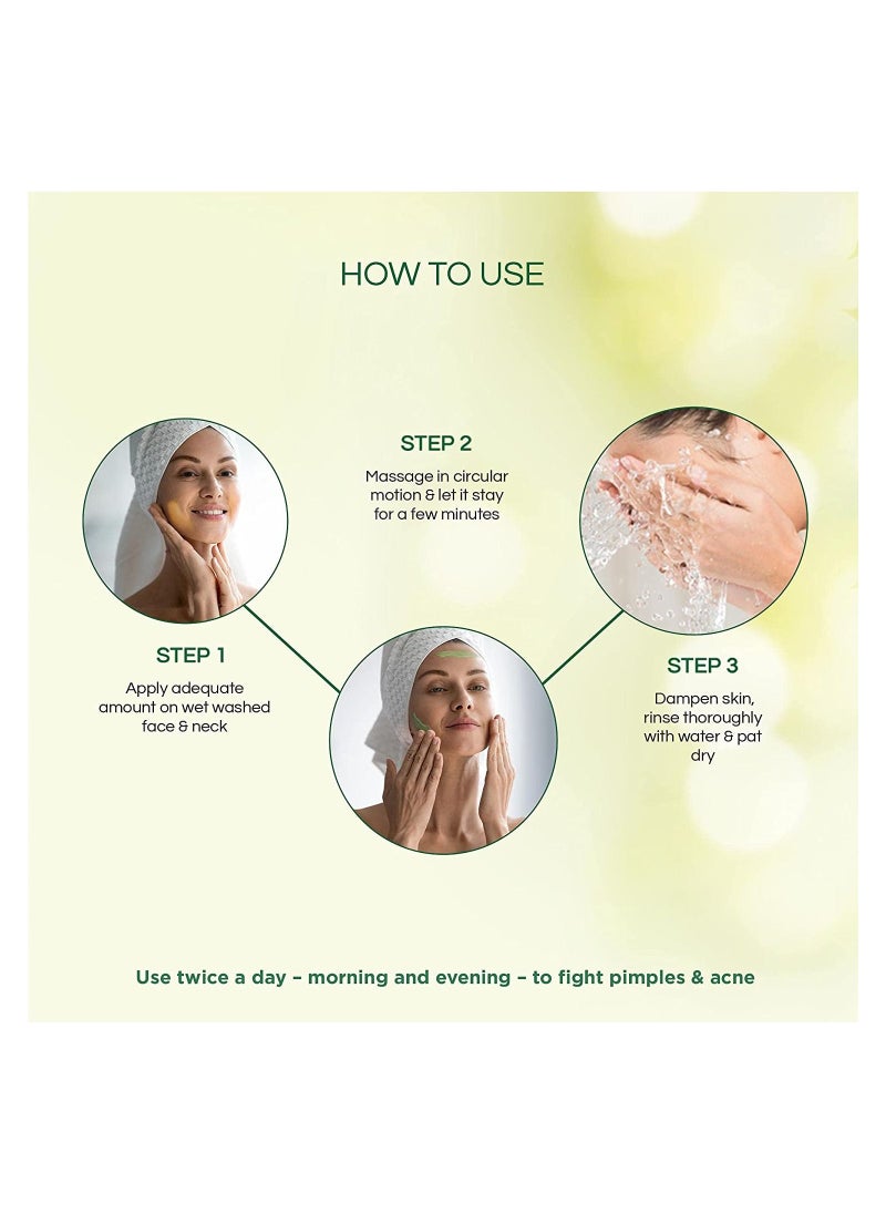 Medimix Medimix Ayurvedic Anti Pimple Face Wash 100ml Pack Of 3  - Image 4