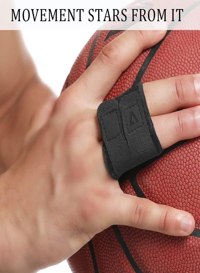 Inralimot Finger Splint Finger Buddy Wraps Reusable Finger Support Sleeves, Adjustable Elastic Trigger Finger Splints Compression Straightening Mallet Finger Brace for Arthritis Pain - Image 4
