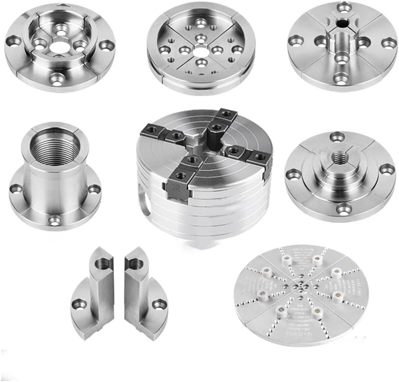 NAGU 10" Cole Jaw Set For Nova Chucks,1" x 8tpi Jaw Accessory Bundle With Accessory Buffer Kit - Image 5