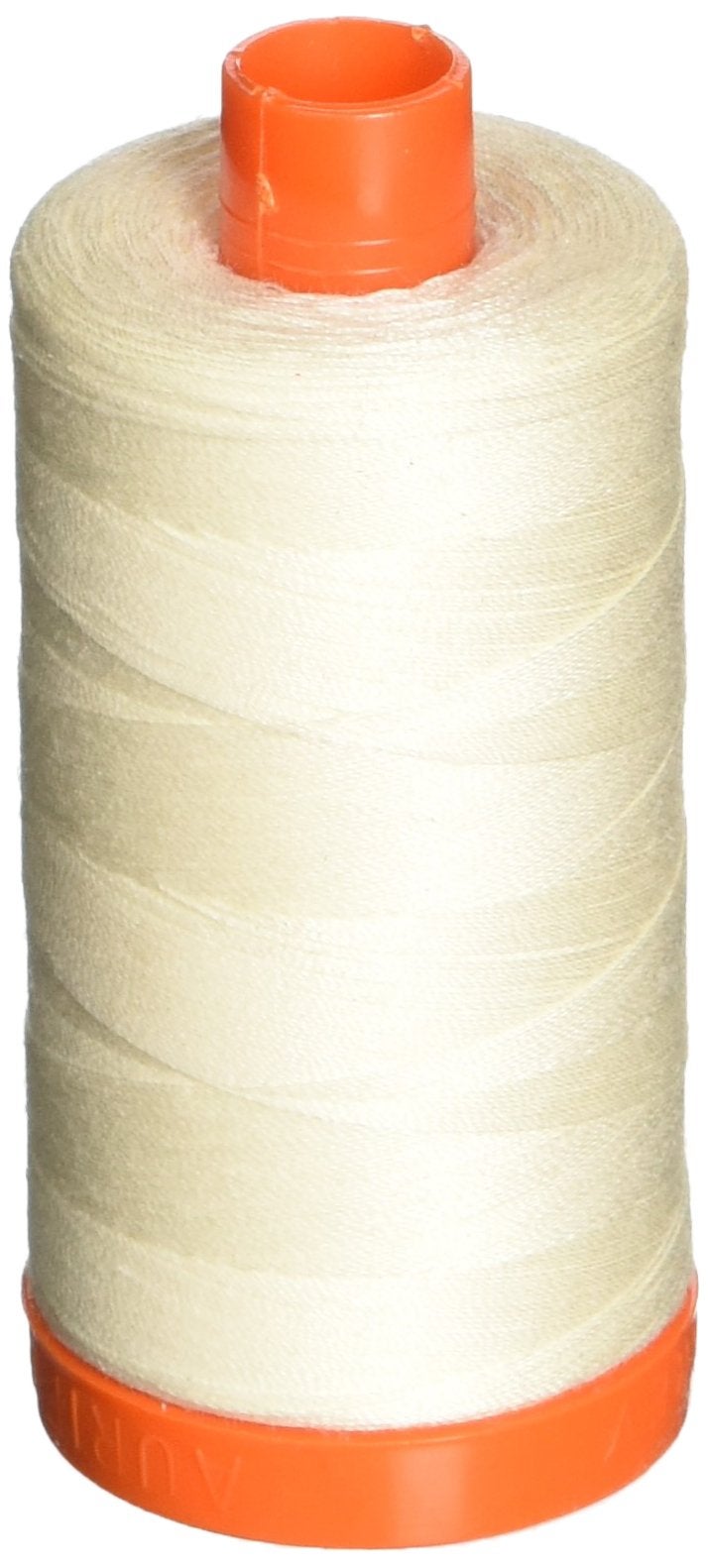 Aurifil A1050-2026 Mako Cotton Thread Solid 50WT 1422Yds Chalk - Image 1