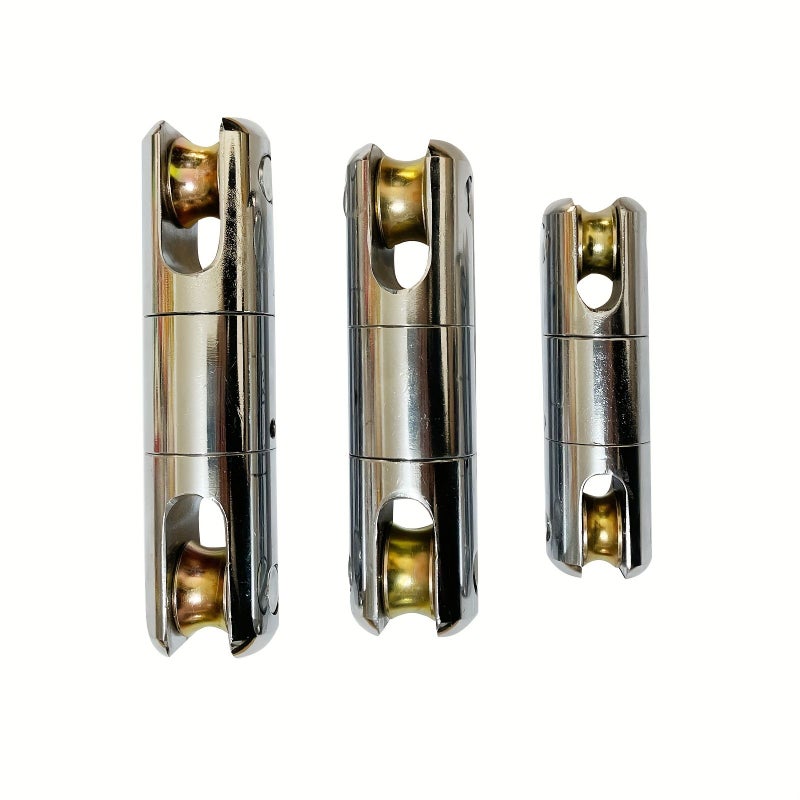 م connector دوار فولاذي عالي القوة 5 طن لسحب الكابلات مع دوران 360 درجة لمنع التشابك - Image 1