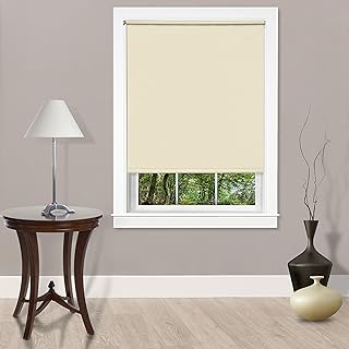 Achim Home Furnishings Achim Home Furnishings , Ivory Cords Free Tear Down Room Darkening Window Shade 37" x 72" (TRS376IV12)  - Image 1