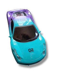 MUMS PLANET Large racing car with wheels and a remote control steering wheel  - Image 1
