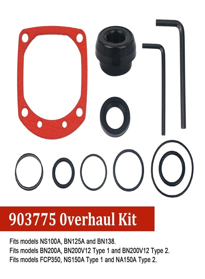 DFD 903775 Overhaul Kit For Porter Cable Brad Nailers BN125A BN138 BN200A BN200V12 NA150A Rebuild Kit and Stapler Repait Kit - Image 4