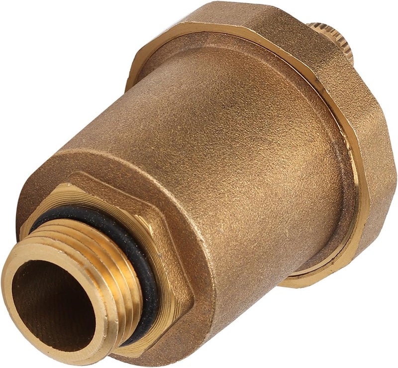 Brass Automatic Air Vent Valve, High Temperature Rust Proof G1/2 Thread, with Reliable Sealing, for Quick Exhaust Air Control System - Image 3