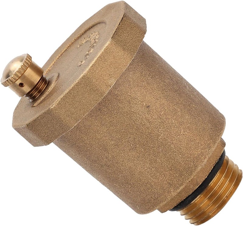 Brass Automatic Air Vent Valve, High Temperature Rust Proof G1/2 Thread, with Reliable Sealing, for Quick Exhaust Air Control System - Image 4