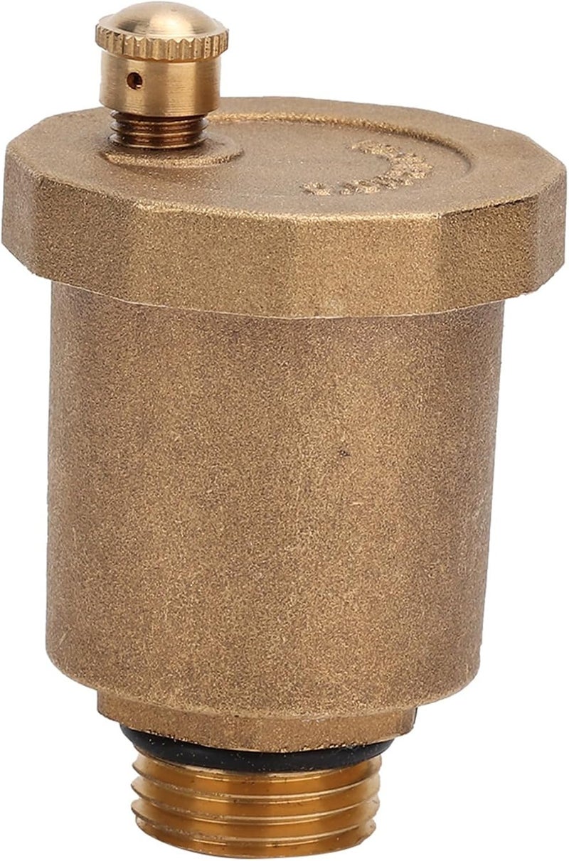 Brass Automatic Air Vent Valve, High Temperature Rust Proof G1/2 Thread, with Reliable Sealing, for Quick Exhaust Air Control System - Image 5